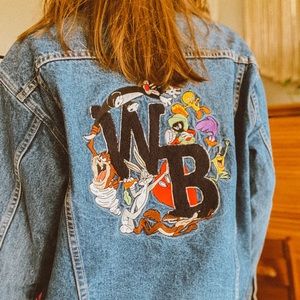 Vintage 80’s Official Warner Brother’s Jean Jacket